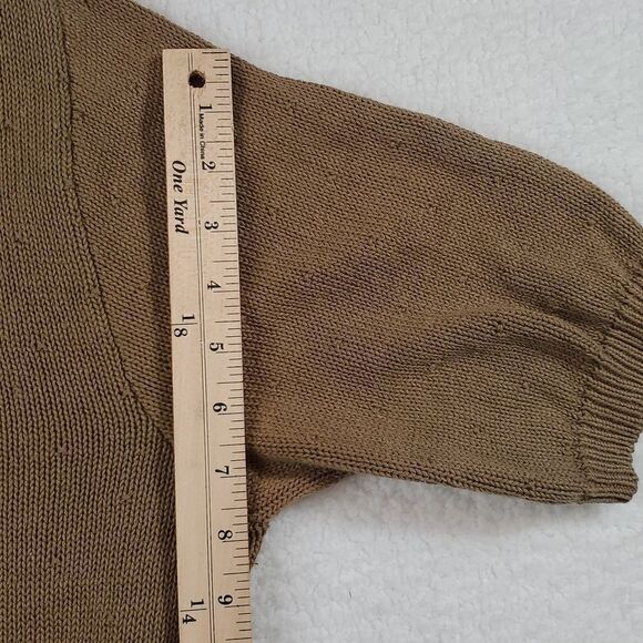 Evan Picone Vintage Cropped Embroidered Sweater Large - Picture 12 of 17